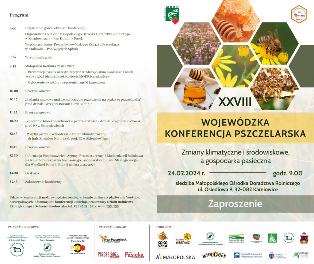 XXVIII Wojewódzka Konferencja Pszczelarska w Karniowicach