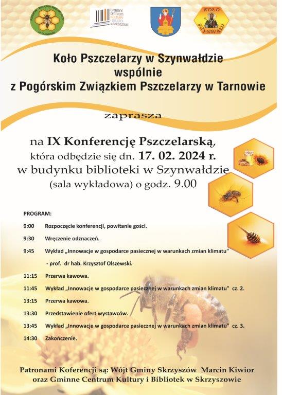 IX Konferencja Pszczelarska w Szynwałdzie